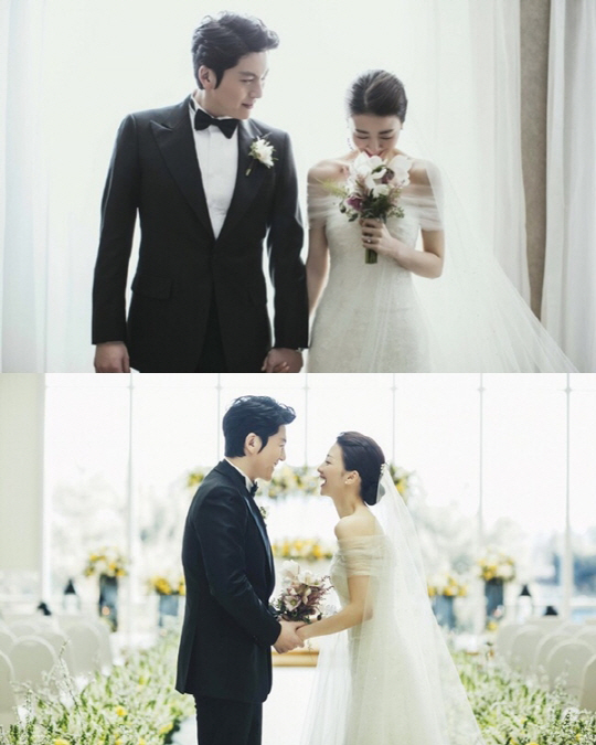 류수영 박하선, 비공개 결혼식 사진