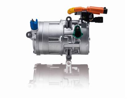 한온시스템의 컴프레서./한온시스템 제공