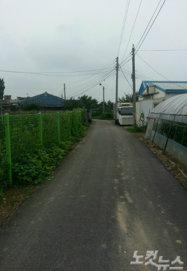 국정원 임모 과장의 전북 익산 고향 마을.  (사진 = CBS노컷뉴스 박지환 기자)