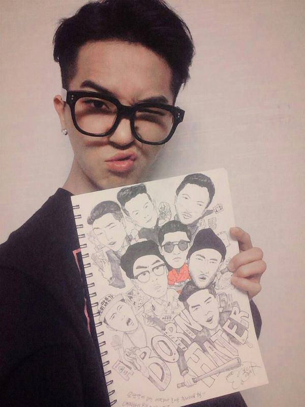 사진 <쇼미더머니4>송민호 설리, 송민호 Sns