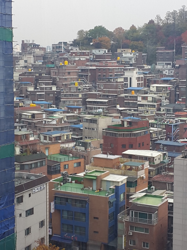 서울시내 한 주택밀집지역.