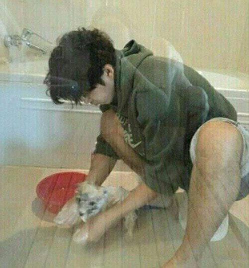 이하늬, 윤계상 사진 속 숨겨진 ‘알몸 실루엣’ 있다? ‘논란’