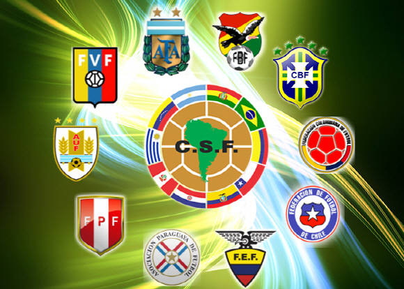 남미축구연맹 가입 10개국