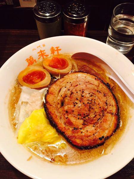 홋카이도 라멘요코초의 라멘.