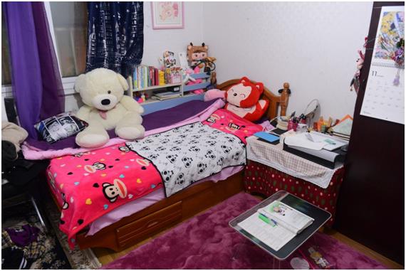티엔페이의 방 모습. 김주영기자
