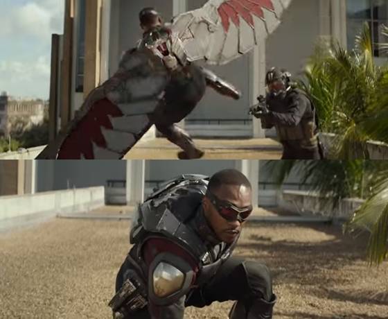 팔콘 / 사진='캡틴 아메리카:시빌 워' 예고편 캡처