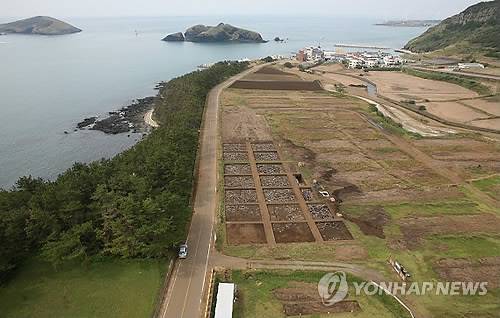 제주 고산리 전경 <<연합뉴스 자료사진>>