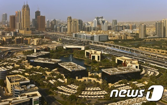 두바이 스마트시티 전경.© News1