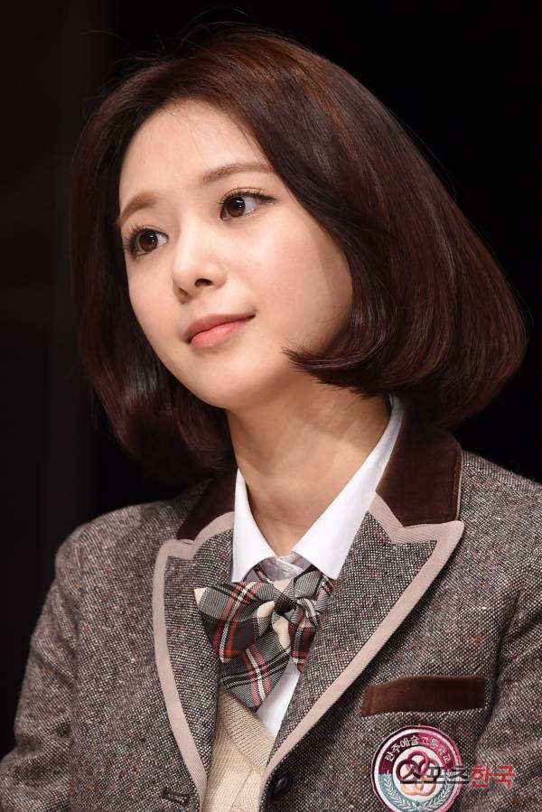 웹드라마 '악몽선생' 제작발표회에 참석하고 있는 김다예. 사진=이규연 기자 fit@hankooki.com