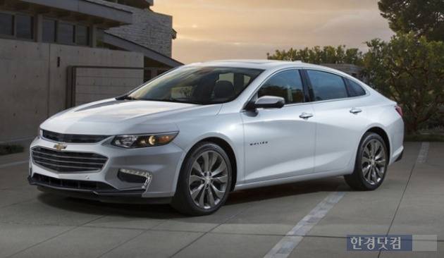 한국GM이 올해 2분기 출시 예정인 신형 말리부. (사진=쉐보레 제공)
