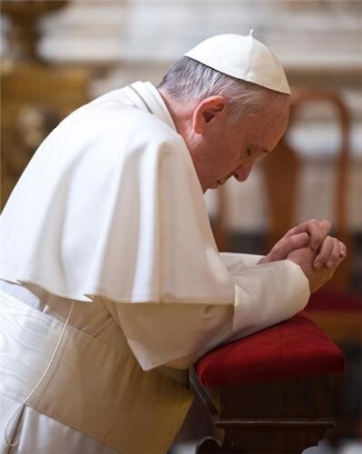 프란치스코 교황이 자신의 인스타그램에 올린 첫 사진 [인스타그램 계정 'Franciscus' 캡처]