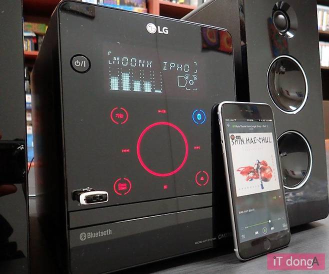 스마트폰과 블루투스 연결해 사운드 출력