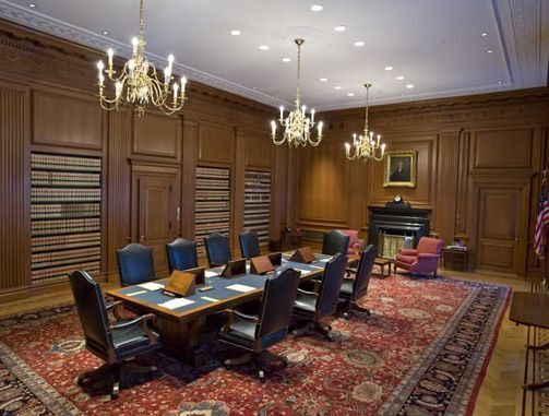 미국 대법원의 대법관 회의실. (사진=미국 대법원)