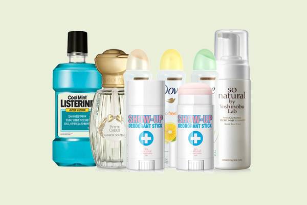 향기로운 여자로 가꿔줄 제품들 / 레스테린, 아닉구딸, 쏘내추럴, 도브