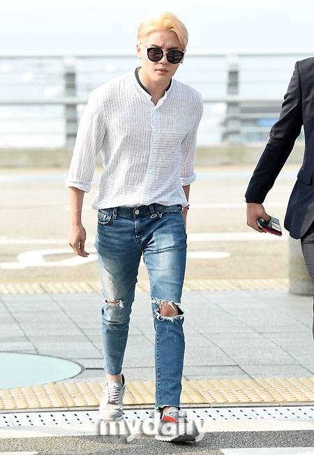 ▲김준수 '일본으로 출국해요'