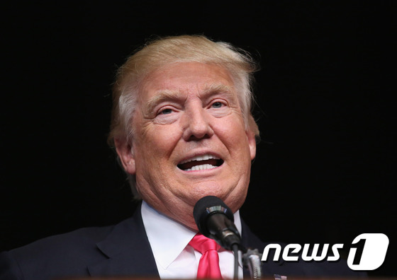 도널드 트럼프 미국 공화당 대통령 후보. © AFP=뉴스1