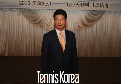 제 27대 대한테니스협회장에 선임된 곽용운 회장. 사진= 허진혁 기자