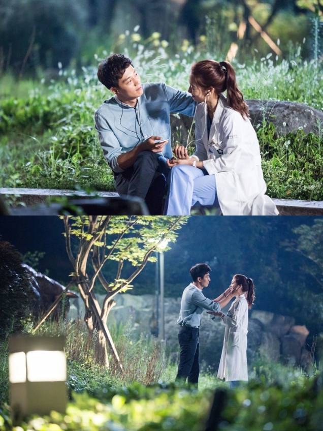 '닥터스' 김래원 박신혜. 사진=SBS 제공