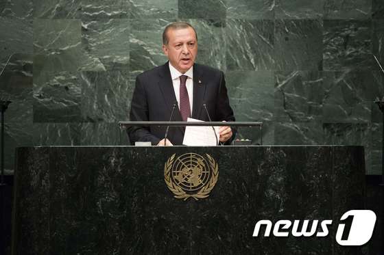 레제프 타이이프 에르도안 터키 대통령© AFP=뉴스1