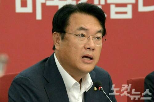 새누리당 정진석 원내대표 (사진=윤창원 기자)