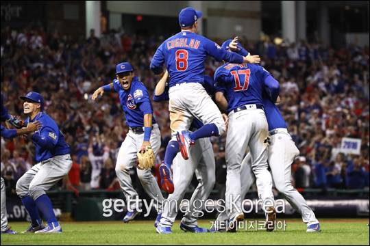 메이저리그는 컵스의 우승으로 '염소의 저주'가 풀렸다. ⓒ 게티이미지