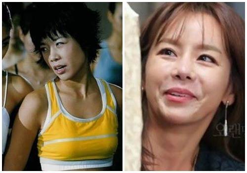 '씬스틸러'에 깜짝 출연한 배우 신이의 성형 전후 모습이 네티즌을 놀라게 했다. 사진='색즉시공' 스틸(왼)/씬스틸러 캡처