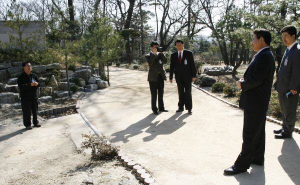 2007년2월23일 녹지원 산책 ⓒ 장철영