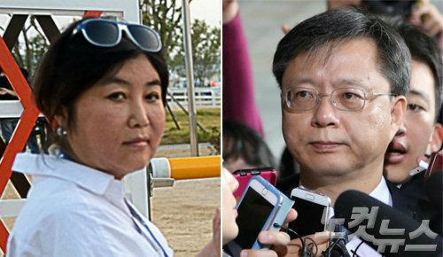 최순실 씨와 우병우 청와대 민정수석 (사진=자료사진)