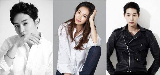 김견우, 박지연, 이창주 / 사진제공=SM엔터테인먼트, 에이프로엔터테인먼트, 이엔비코퍼레이션