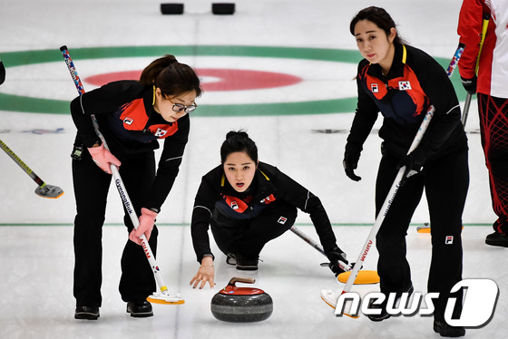한국 여자 컬링 대표팀/뉴스1 DB © News1