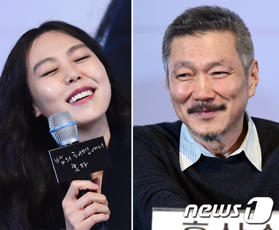 홍상수 감독과 배우 김민희가 열애를 인정했다. © News1스타 / 권현진 기자