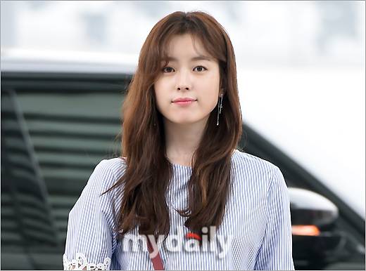 ▲ '이른 아침에도 미모 뿜뿜'