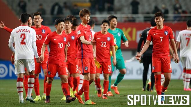 ▲ 한국이 시리아를 1-0으로 꺾고, 승점 3점을 챙겼다. ⓒ한희재 기자