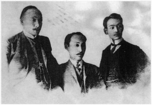 ‘헤이그 특사’ 이준, 이상설, 이위종(왼쪽부터)