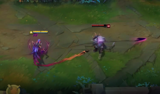 W 스킬 '죽음의 깃'/사진=리그 오브 레전드