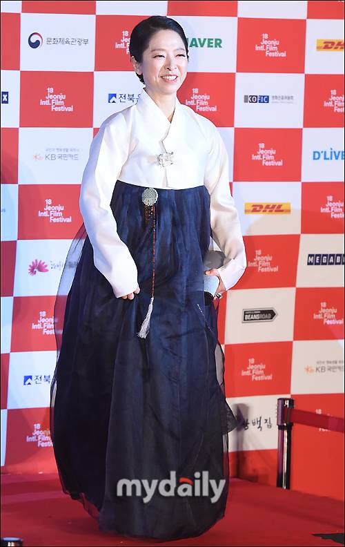 ▲서갑숙, '한복 아름답죠?'