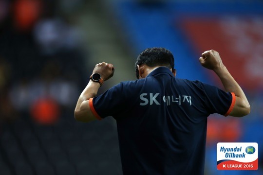조성환 감독은 "제주는 지금 좋은 방향으로 가고 있다"고 자신감을 보였다. (한국프로축구연맹 제공) © News1