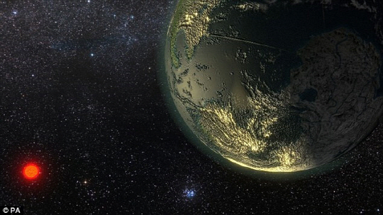 과학자들이 60개의 새로운 행성을 발견했다. 그 중 글리세 411b는 태양계에서 4번째로 가까운 별을 도는 바위 행성이다. /사진=데일리메일