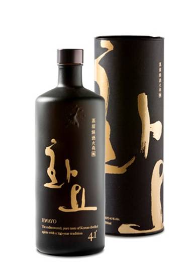 화요41은 갈색 병에 담겨있다. 750ml, 500ml, 375ml, 200ml로 용량이 다양하다. /사진=화요 공식 홈페이지 캡처