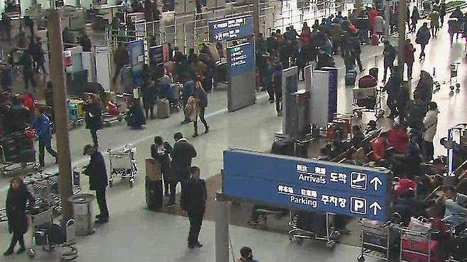 인천공항 모습
