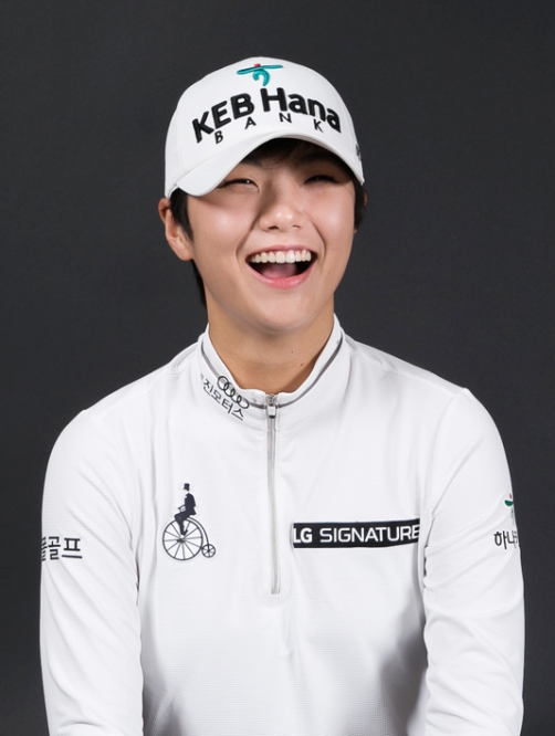 박성현이 LPGA 투어 월마트 아칸소 챔피언십 1라운드에서 단독 선두에 나섰다. 사진=KEB하나은행