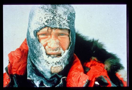 1986년 북극점 도달 당시 로버트 스원의 모습. [사진 로버트 스원]