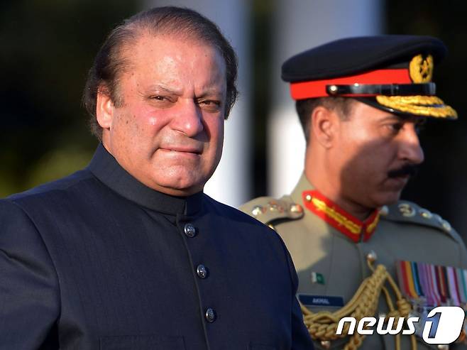 나와즈 샤리프 파키스탄 총리 © AFP=뉴스1