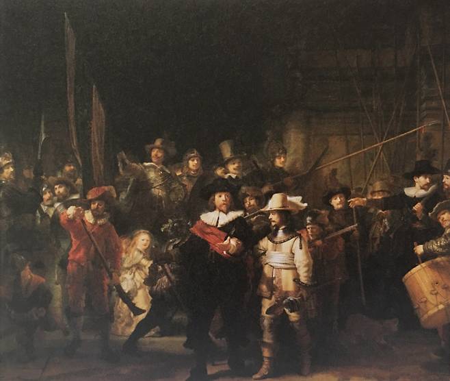 렘브란트의 걸작 '야간 순찰'