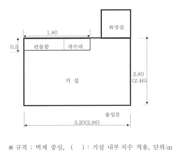 [사진=‘구치소 내 과밀수용’에 대해 헌법소원을 냈던 천주교 인권위원회 활동가 강성준 씨가 수감생활을 했던 서울구치소 혼거실의 평면도]