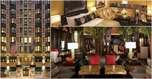 미국 뉴욕 맨해튼에 위치한 알곤킨 호텔.