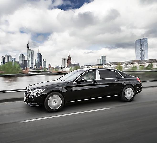 메르세데스 마이바흐 S600 가드. 일명 '마이바흐 가드'로 불린다. [사진 메르세데스 벤츠]