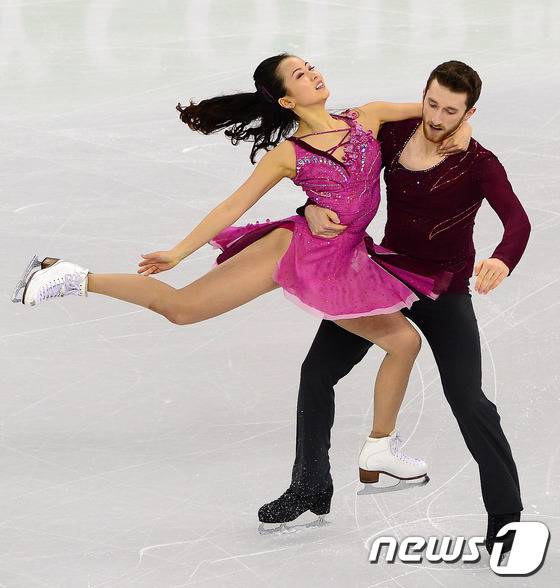 아이스댄스의 민유라-알렉산더 게멀린./뉴스1 DB © News1 임세영 기자