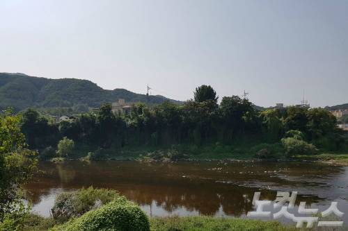 백의초등학교가 자리한 연천군 청산면 전경.(사진=김양수 기자)