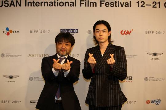 요시유키 키시 감독, 배우 스다 마사키 /사진=부산국제영화제